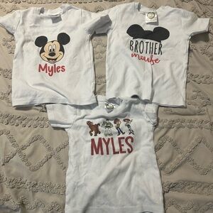 Disney Myles shirts